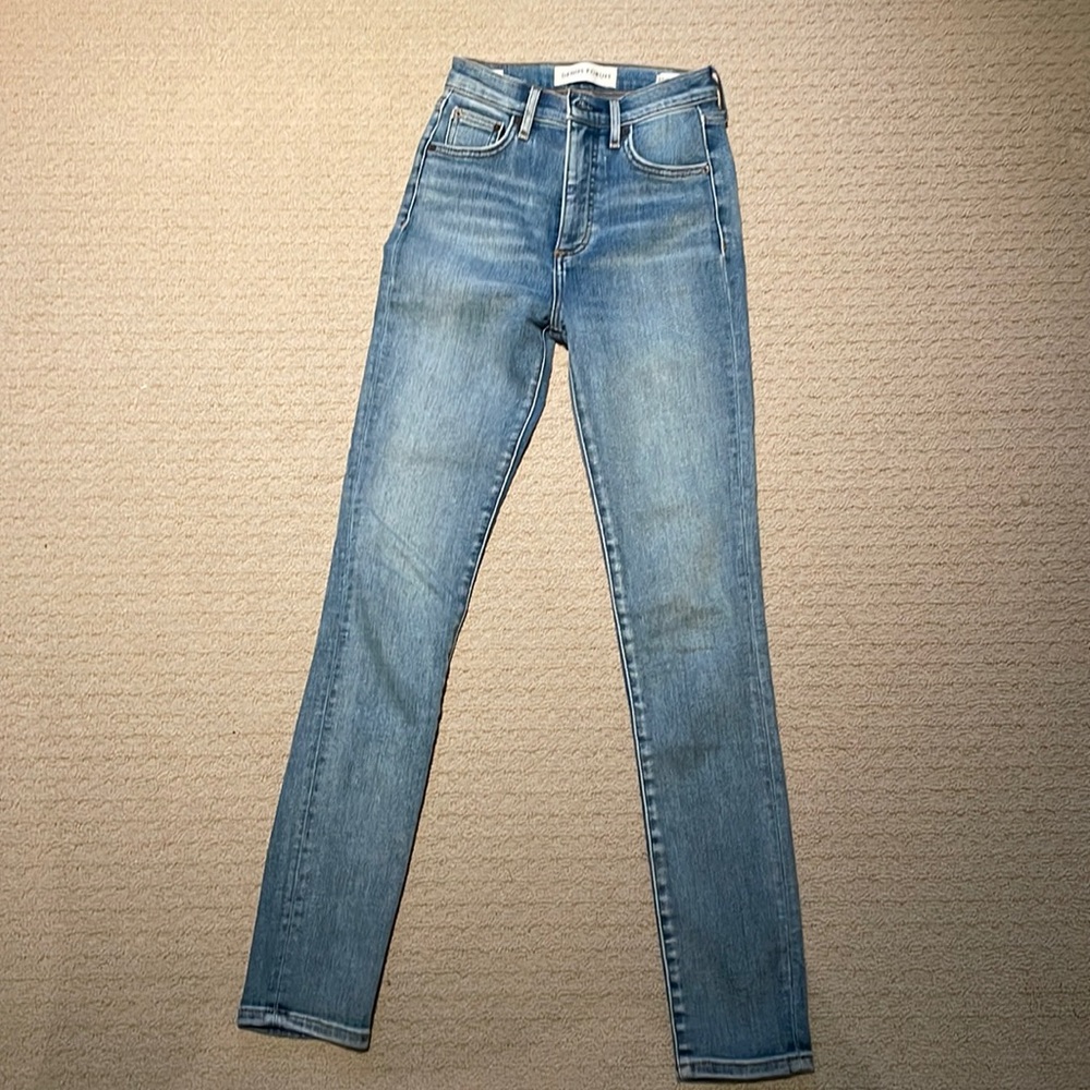 Denim Forum Lola High Rise Skinny Jean